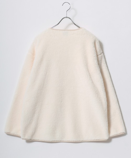 「LOGOS」 ブルゾン L チャコール レディース_画像3