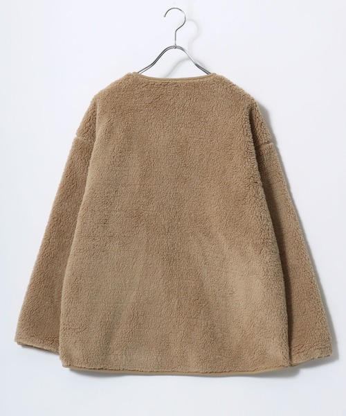 「LOGOS」 ブルゾン L チャコール レディース_画像5