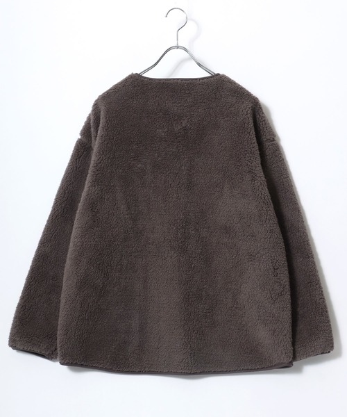 「LOGOS」 ブルゾン L チャコール レディース_画像7