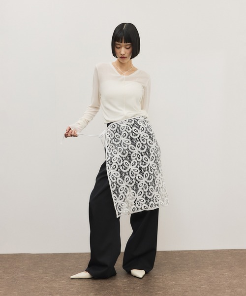 ADAM ET ROPE'（アダムエロペ） スカーフ バンダナ vintage stock lace