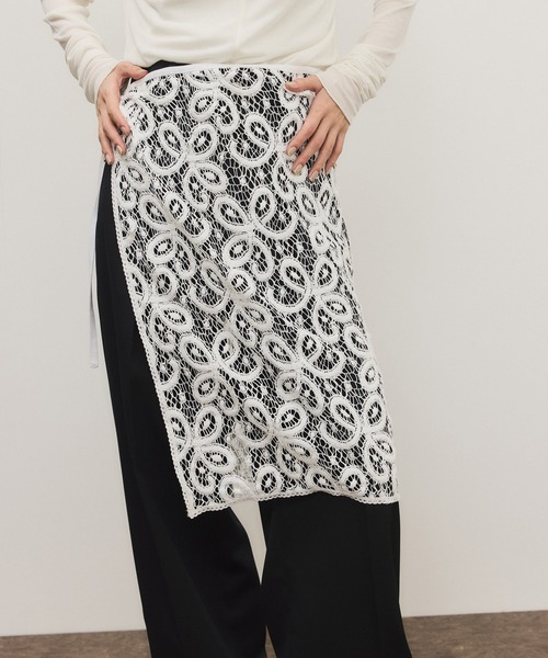 ADAM ET ROPE'（アダムエロペ） スカーフ バンダナ vintage stock lace