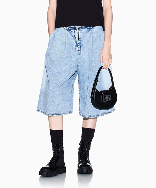 ARMANI EXCHANGE ワイドパンツ ジーンズ デニム デニムパンツ 「A|X 