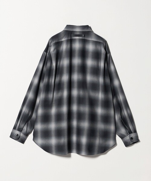 5525Gallery シャツ 「別注」 「5525gallery」オンブレ チェック