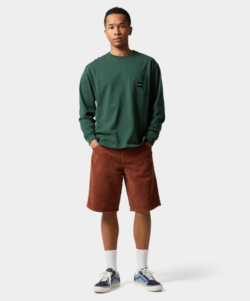 HUF（ハフ） tシャツ BOX LOGO POCKET LS TEE メンズ レディース