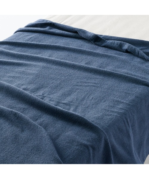 hi-coさま専用 カシミア混　毛布　無印良品　シングル　140✕200 無印良品（MUJI） ブランケット パイル織 ケット・S 140