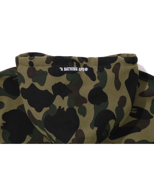 「A BATHING APE」 プルオーバーパーカー MEDIUM イエロー メンズの画像