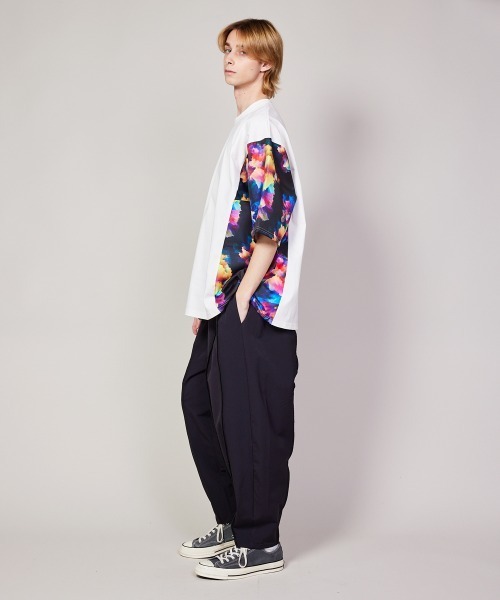 「rehacer」 半袖Tシャツ MEDIUM ブラック メンズ_画像3