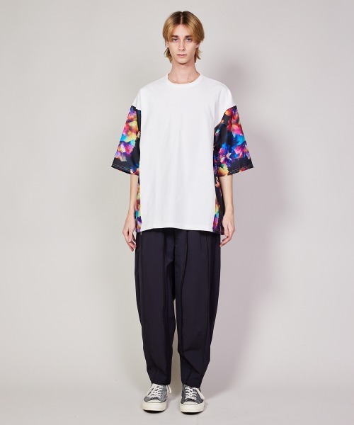 「rehacer」 半袖Tシャツ MEDIUM ブラック メンズ_画像5