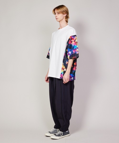 「rehacer」 半袖Tシャツ MEDIUM ブラック メンズ_画像6