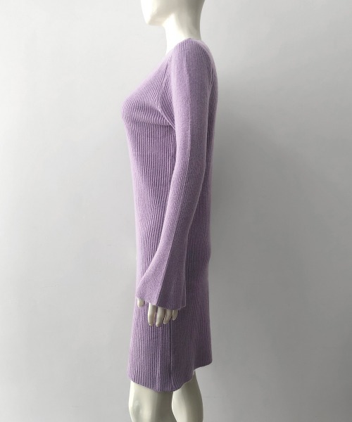 「Miniministore」 長袖ワンピース FREE モカ レディース_画像9