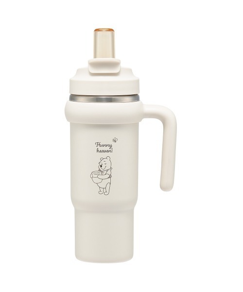 スケーター 水筒 水筒 ハンドル付 ストロー 大型タンブラー 830ml