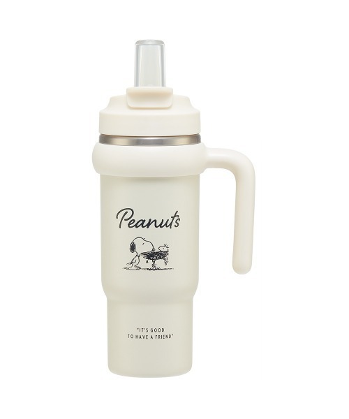 スケーター 水筒 水筒 ハンドル付 ストロー 大型タンブラー 830ml
