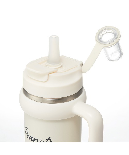スケーター 水筒 水筒 ハンドル付 ストロー 大型タンブラー 830ml