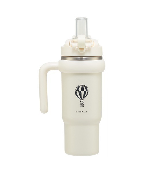 スケーター 水筒 水筒 ハンドル付 ストロー 大型タンブラー 830ml