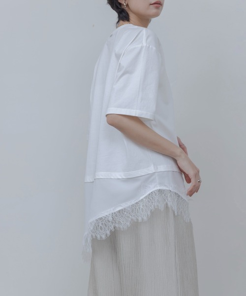 Eimee Law（エイミーロウ） tシャツ 半袖 アニマルフォト＆刺繍pt