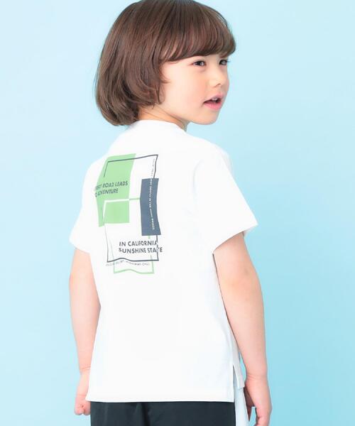 THE SHOP TK tシャツ 天竺アソートプリント半袖Tシャツ 幾何学アート