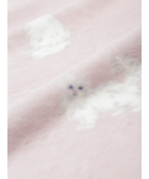gelato pique Sleep ベッド 寝具 「Sleep」CAT柄コットン毛布