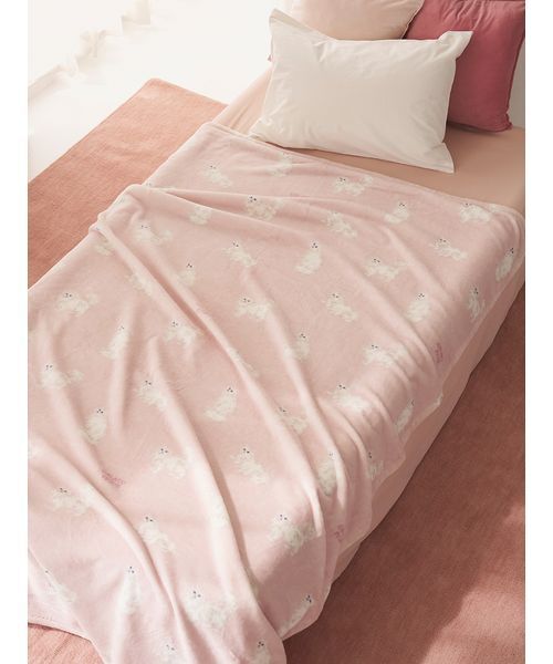 gelato pique Sleep ベッド 寝具 「Sleep」CAT柄コットン毛布