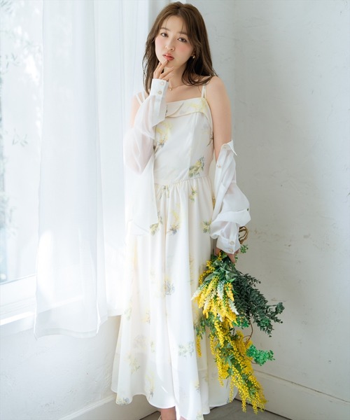WILLSELECTION（ウィルセレクション） ワンピース ミモザプリント