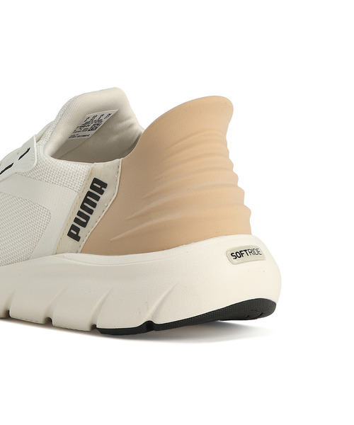 「PUMA」 ローカットスニーカー 25.0cm ブラック×ホワイト メンズ_画像3