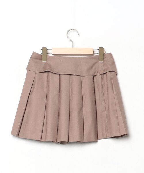 【美品】herlipto Pleated Mini Skort Her lip to Pleated Mini Skort M ブラウン レディース : ZOZOTOWN