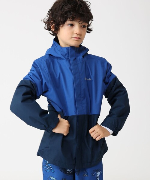 Columbia（コロンビア） 「KIDS」ジャケット S ネイビー キッズ