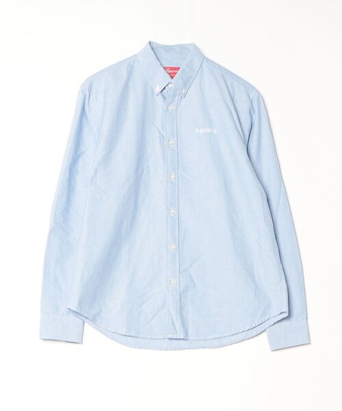 Supreme 長袖シャツ Sサイズ Supreme（シュプリーム） 長袖シャツ S ブルー メンズ : ZOZOTOWN