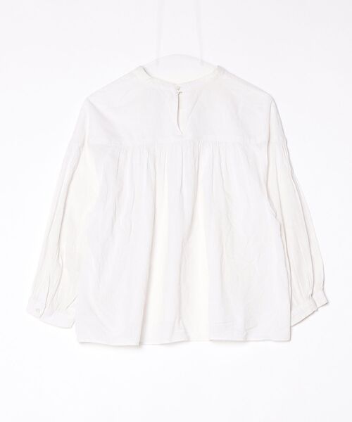「MELROSE claire」 長袖ブラウス - ホワイト レディース_画像2