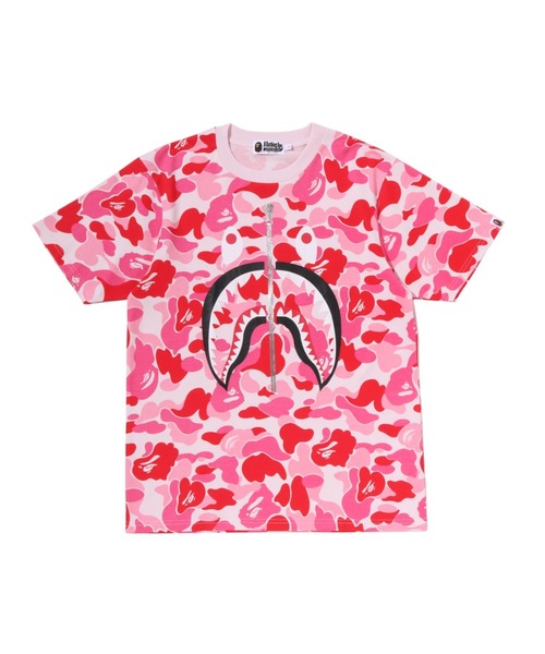 A BATHING APE（アベイシングエイプ） tシャツ ABC CAMO SHARK TEE