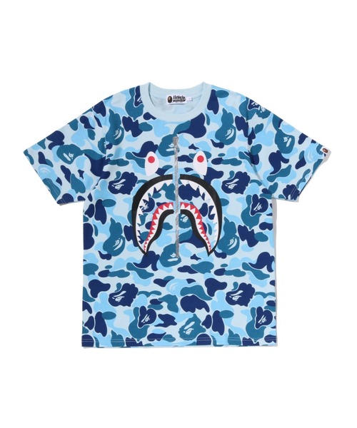 A BATHING APE（アベイシングエイプ） tシャツ ABC CAMO SHARK TEE