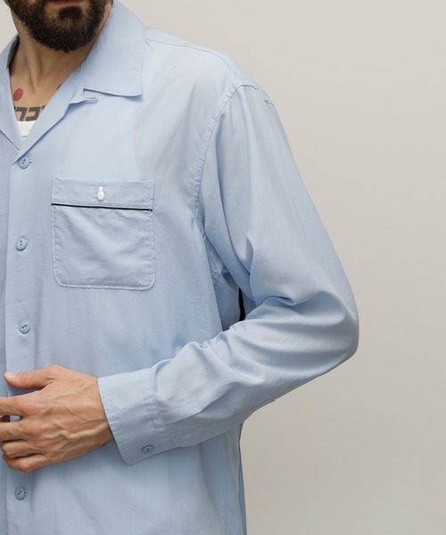 Schott N.Y.C（ショット） 「Schott」 長袖シャツ M ブラック メンズ