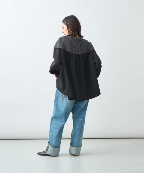 「Kelen」 デニムパンツ S インディゴブルー レディース_画像4
