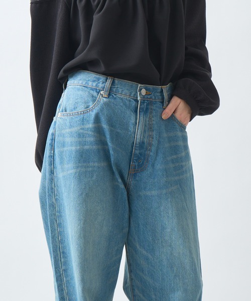 「Kelen」 デニムパンツ S インディゴブルー レディース_画像9