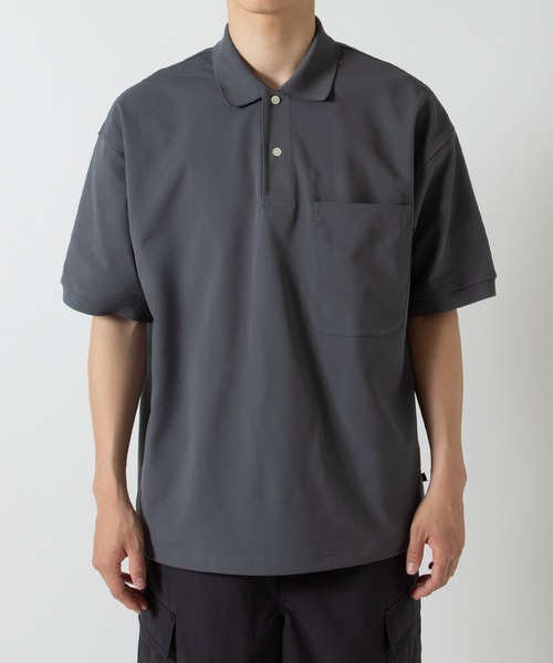 DAIWA PIER39（ダイワ ピア39） 半袖ポロシャツ LARGE ブラック メンズ