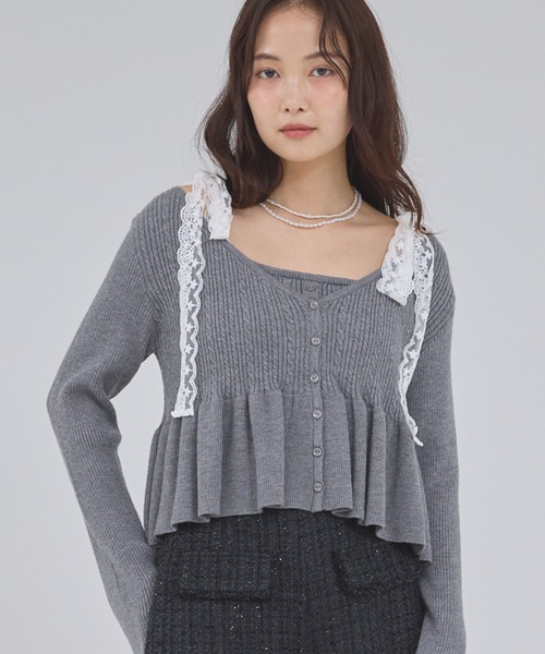 MARY QUANT（マリークヮント） ニットアンサンブル「Lily Brownコラボ