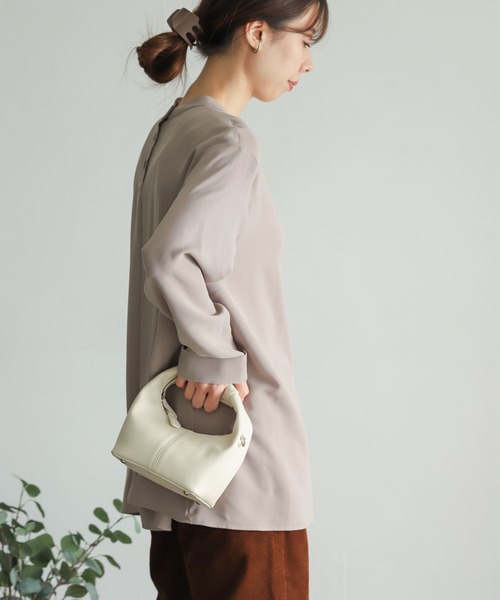 「URBAN RESEARCH DOORS」 長袖チュニック MEDIUM ネイビー レディース_画像2
