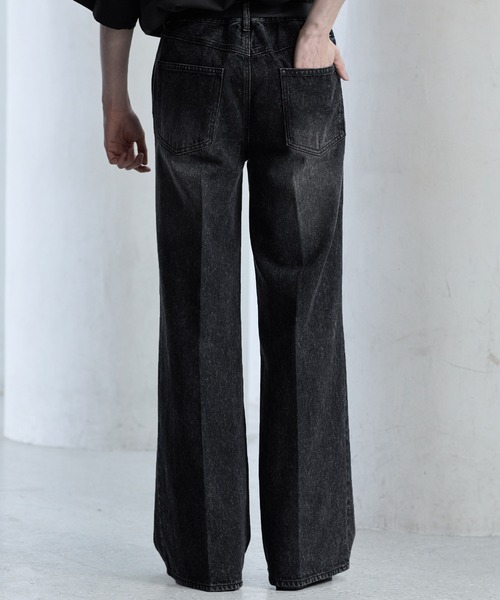 「CLEL」 デニムパンツ S インディゴブルー メンズ_画像6