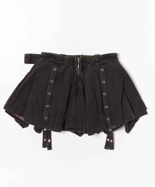 「jouetie」 キュロット MEDIUM ブラック レディース_画像2