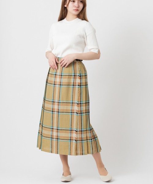 【新品】O'Neil of Dublin リネンキルトスカート O'NEIL of DUBLIN スカート O'Neil Dublin リネンキルトスカート