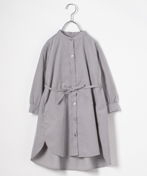 ワンピース キッズ バンドカラーシャツワンピース 6461 Zozotown Paypayモール店 通販 Paypayモール