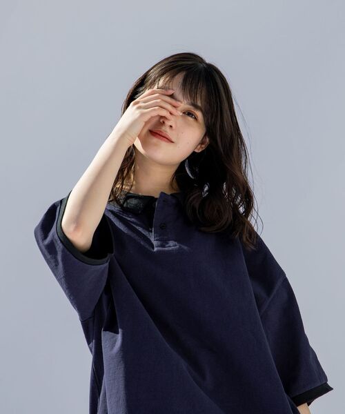 SHIPS ポロシャツ 【WEB限定】SHIPS: Roots ビッグシルエット