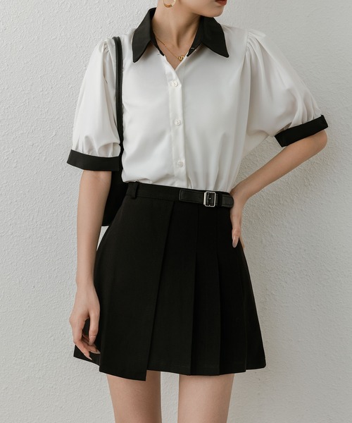 MAISON DE THERESE（メゾン ド テレーズ） スカート Aライン プリーツ