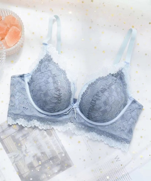 Yue76g ブラジャー、ショーツ2点セット Yue76g ブラジャー、ショーツ2点セット Lace Ladies ブラジャー