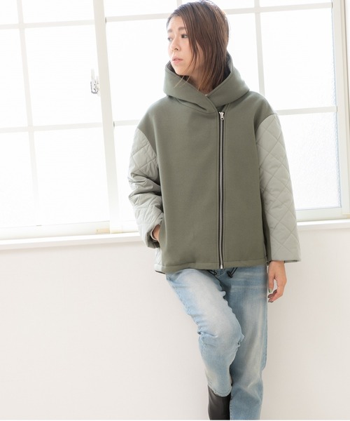 ジャケット ブルゾン キルティング ショート ブルゾンコート.01