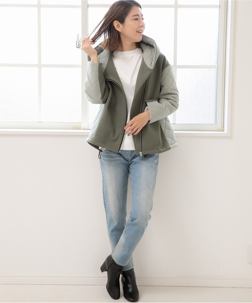 ジャケット ブルゾン キルティング ショート ブルゾンコート.23