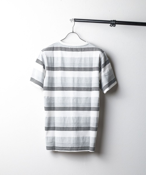 NO WAY tシャツ /ジャガード/ボーダーTシャツ メンズ レディース
