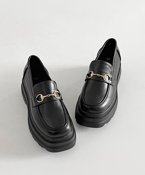 Shoes in Closet ローファー 厚底 トリプルソール ボリューム