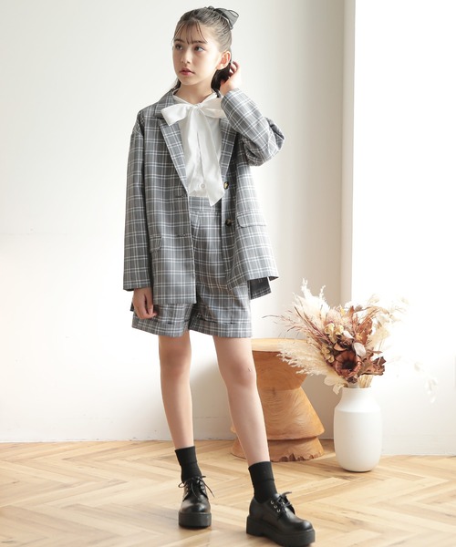希少✨ピンクハウス　ジャケット　テーラードジャケットタータンチェック 楽天市場】Allegra K チェック ジャケット チェック柄