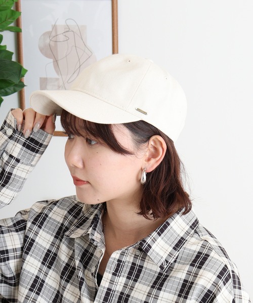 ENFOLD キャップ　レディース　38 FUNALIVE キャップ 帽子 PAGE ONE キャンバスキャップ