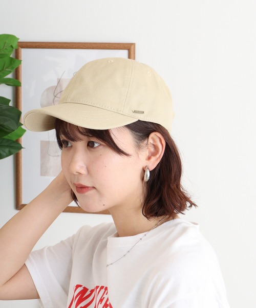 マッキントッシュフィロソフィー　レディース　キャンパスロゴキャップ　新品 MACKINTOSH PHILOSOPHY キャップ 帽子 キャンバスロゴキャップ